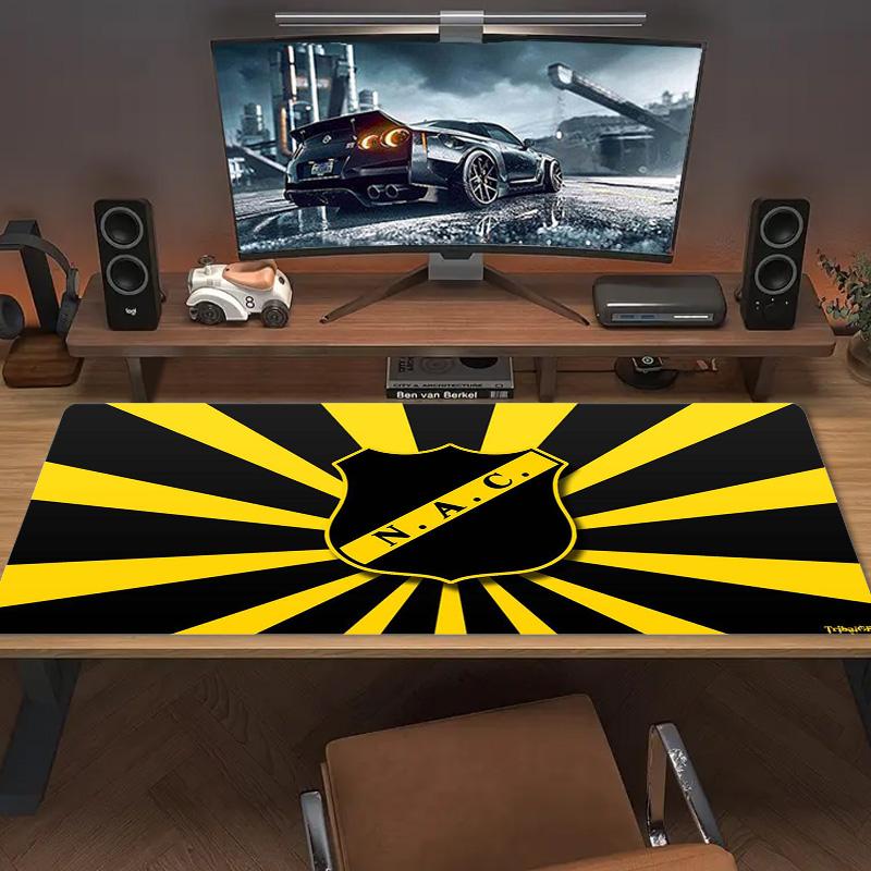 NAC Breda Color Mouse Pad Large Gaming Table Cushion Non-slip Laptop Tablet Big Mousepad XXL Mat Mini PC Playmat With Lock Edge