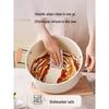 Bear Titanium Ceramic Double-Layer Steamer Pot 28cm