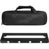 GOKKO Ultralight Guitar Effect Board Pedal Board Sturdy and Durable with Storage Bag (S-400X125X2...