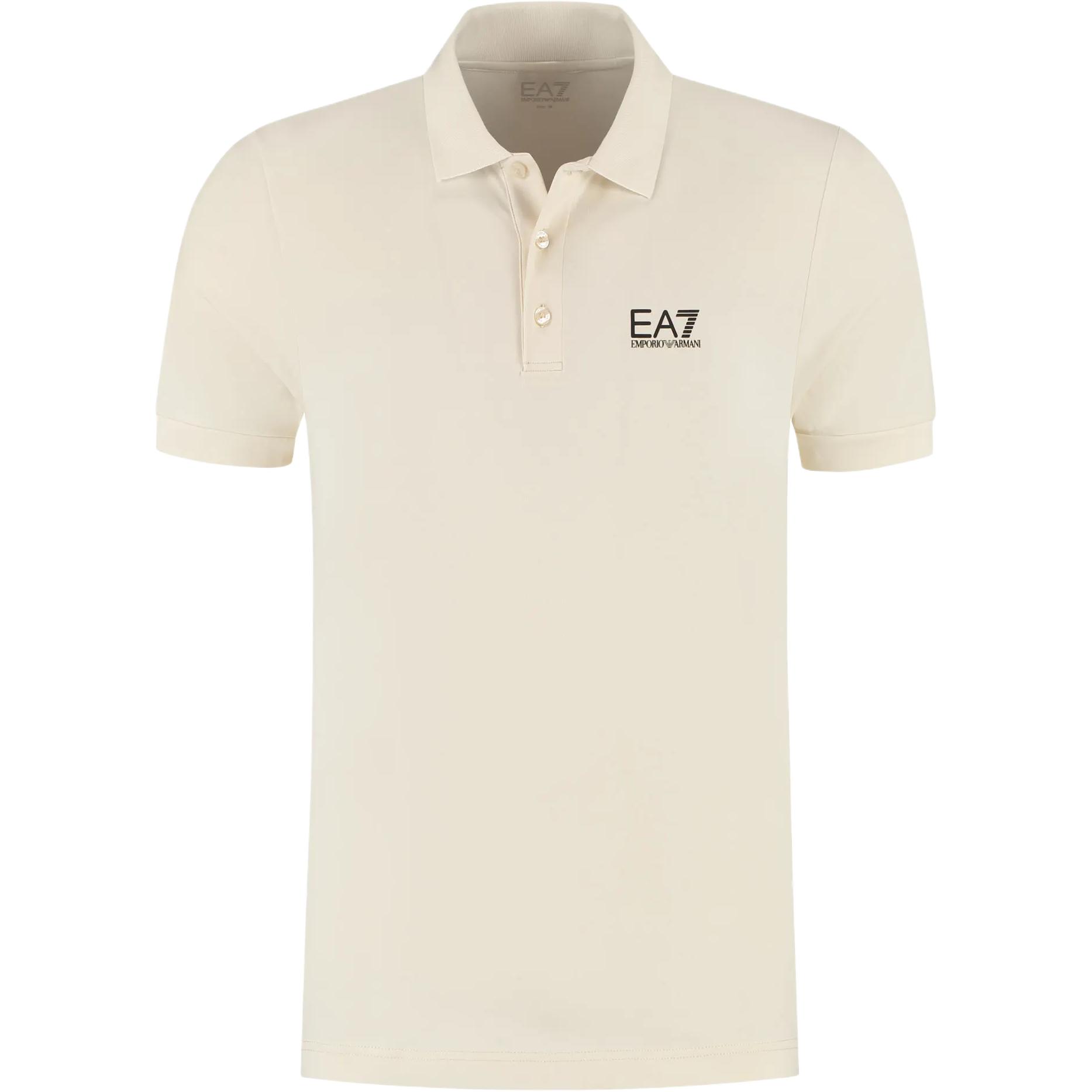 Emporio Armani Мужская футболка-поло EA7 с логотипом, узкого кроя, из эластичной ткани, топ 8NPF14-PJVQZ-1713 M