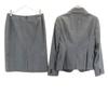 UNITED ARROWS Made In Japan Skirt Suit Setup 40 Gray Women Used