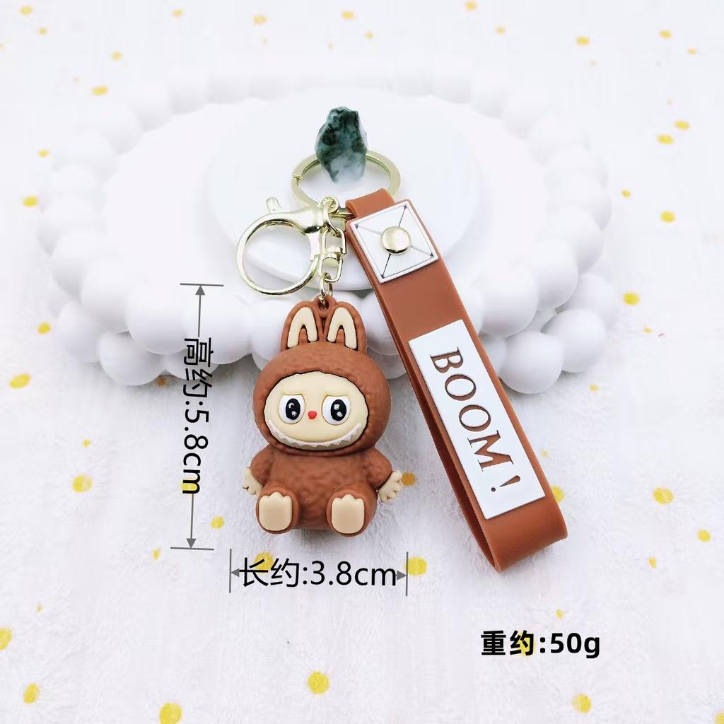 Cartoon Keychain Stall Pvc Doll Cute Bag Small Commodity Keychain