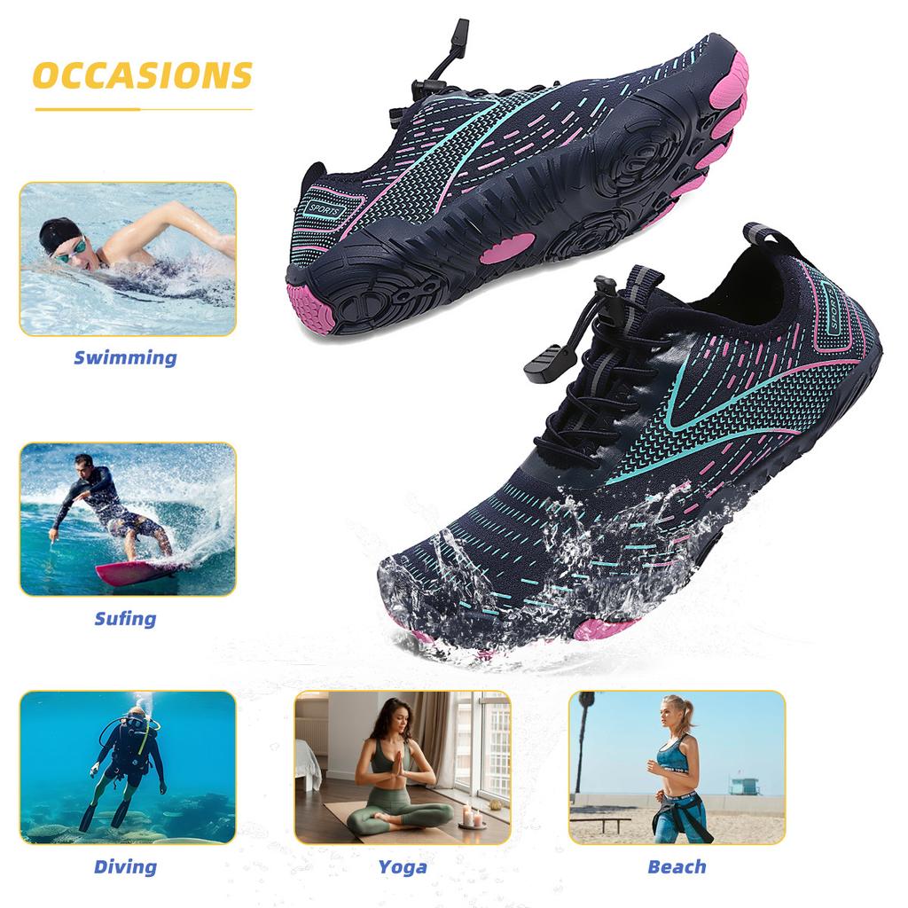 Water Shoes Creek Shoes Men's and Women's Outdoor Water Sports Beach Wading Fishing Surfing Indoor Yoga Shoes