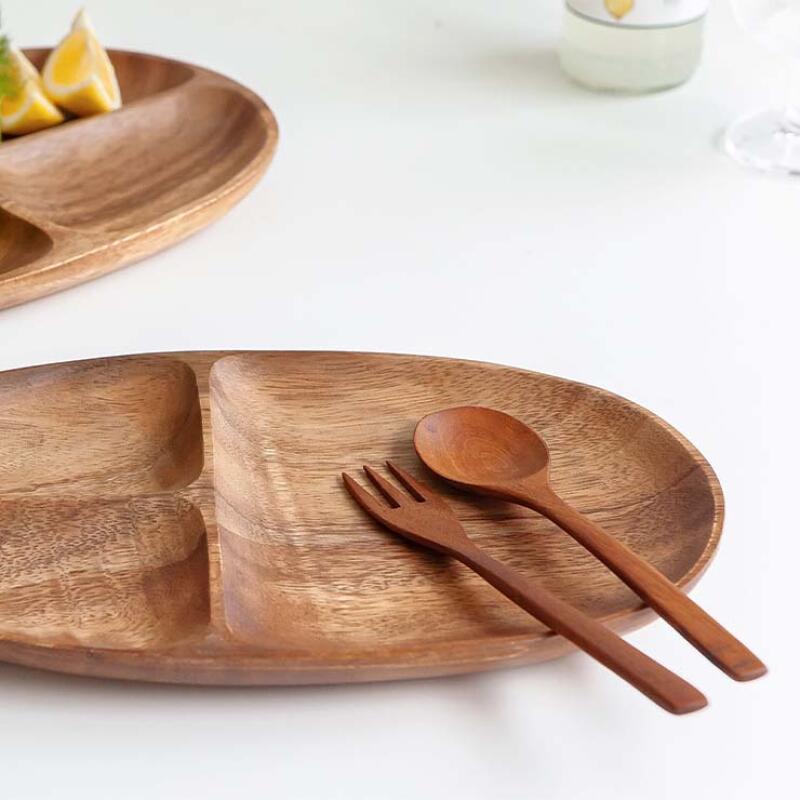 Nicott Wood Pasta Spoon Fork