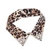 Leopard Design Detachable Collar Sparkling Rhinestones Decorative Faux Collar  Sweater