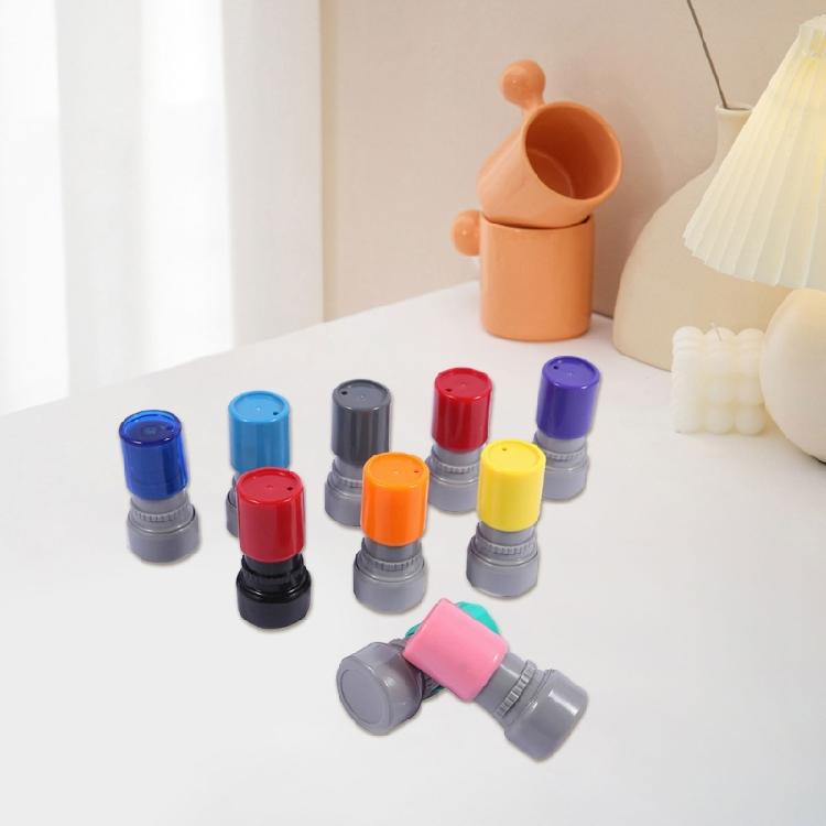 Refillable Teacher Reward Stamp Photosensitive Stamp for Education Classroom Good Behavior and Homework Grading