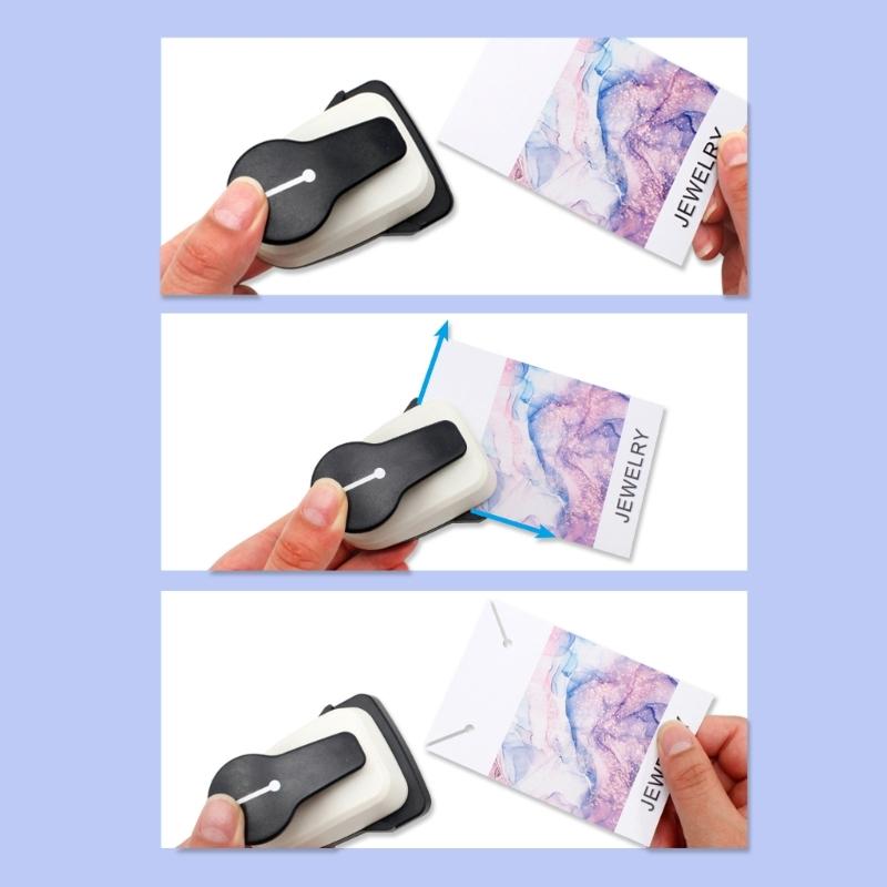 Corner Hole Punch Corner Round Paper Punch Corner Necklace Card Punch Corner Necklace Punch for Displaying Jewelry