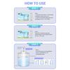 Ultrasonic Level Sensor Water Tank Liquid Depth Meter Electronic Digital Display Receiver Transmitter for Household Use
