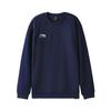 Li Ning Sweatshirts Unisex Ink Blue Crew Neck Moderate AWDVH11-3