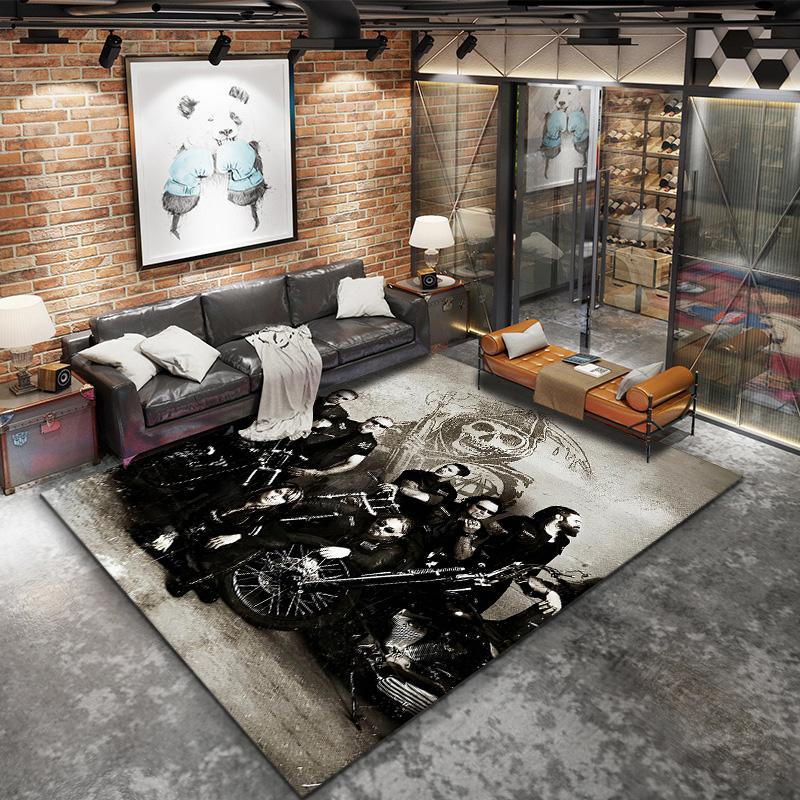 Charles Matthewsons Anarchy Carpet Rug For Living Room Bedroom Home Sofa Decoration Kids Play Nonslip Floor Mat