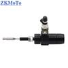 Motorcycle M10x1.25mm 6mm CNC Aluminum Piston Hydraulic Clutch Master Cylinder Rod Brake Pump For Motocross Universal Accessory