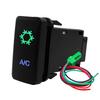 12V Winch Power Green Blue Button Switch Car LED Light Bar Compressor Aux ON OFF For Toyota Tacoma FJ Cruiser Highlande Hilux