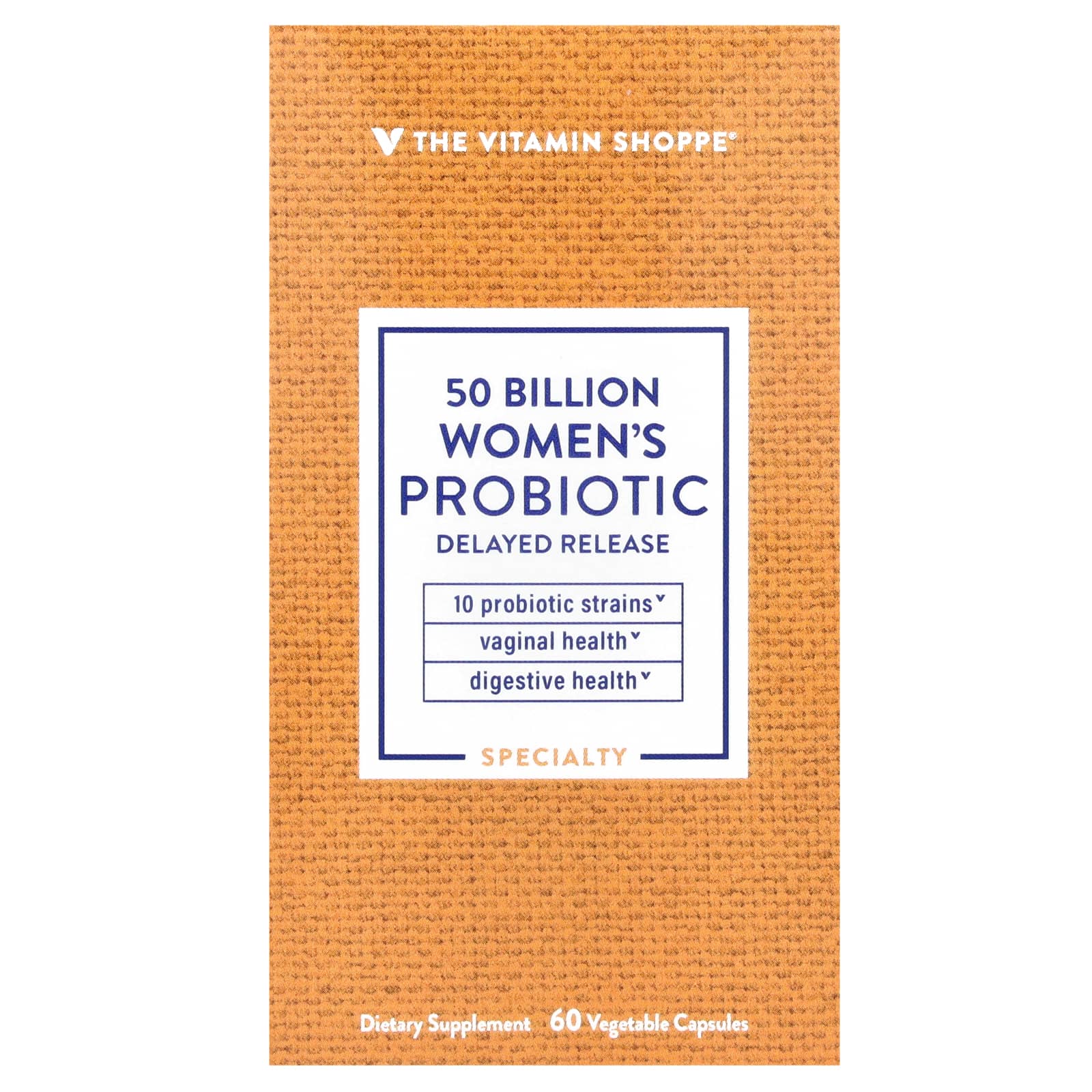 

Women s Probiotic, 50 Billion, 60 Veggie Caps