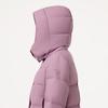 Tamboer Women's Mid-Length Detachable Hood Down Jacket TB5530558Z