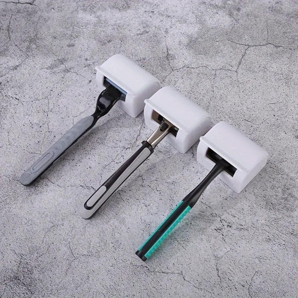 RV Bathroom Accessories - Shower Razor Hanger And Electric Toothbrush Holder - Easy Bathroom Organization for Rvs