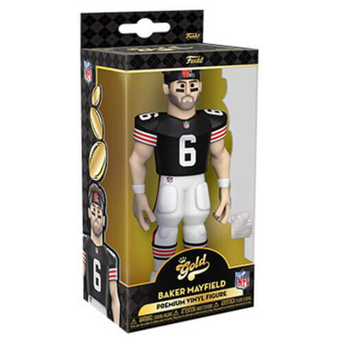NFL Browns Baker Mayfield 5" Vinyl Gold Chase wird 1 zu 6 geliefert