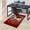 1PC Rocking horse Merry Christmas Extra Large Non Slip Floor carpet, Office, family, bedroom