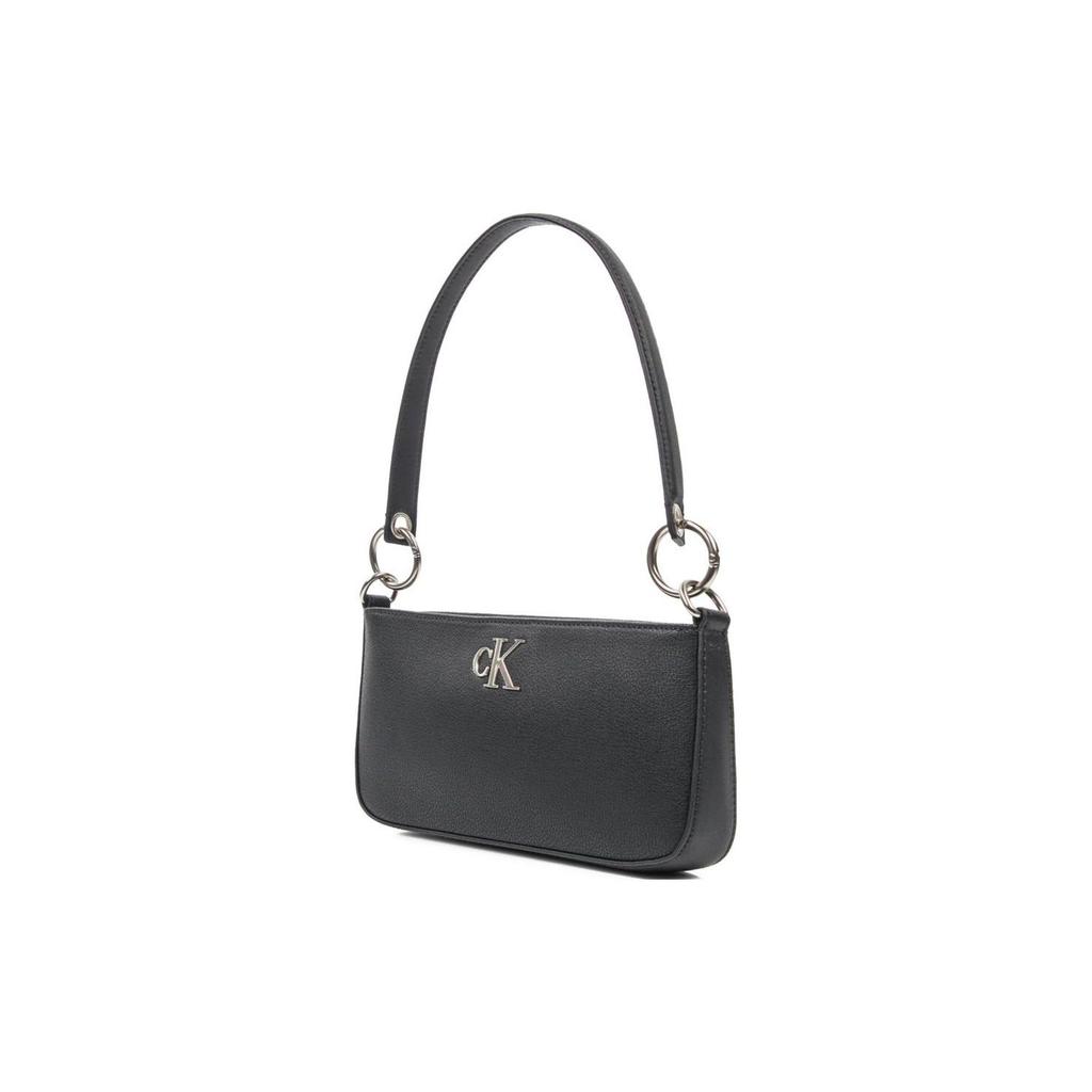 CALVIN KLEIN Blended Material Shoulder Bag Women's Black DH3237001