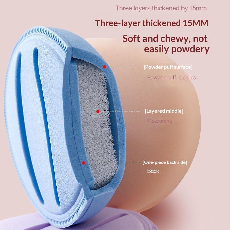 1Pcs Soft Dry Wet Use Foundation Cosmetic Tool Powder Puff Marshmallow Air Cushion Makeup Sponge