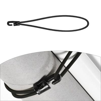 20 ks Elastická bungee šňůra s háčky Lehká lano na kolo Upínací lano na zavazadla Stanová guma Popruh Lano Elastické lano Expandér