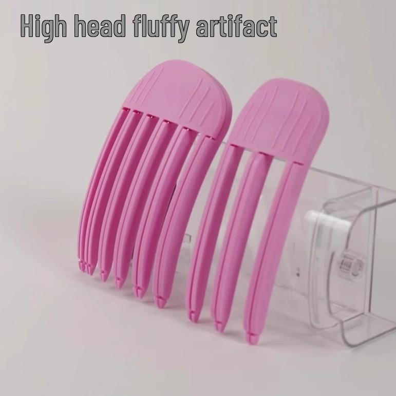 Pince à cheveux crâne haut sculpté par le vent: 2024 Frange duveteuse et outil de coiffage des racines