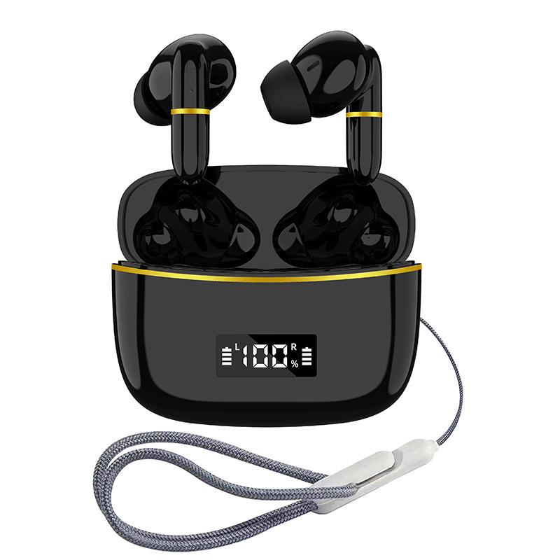 J2 Bluetooth Dual In-Ear Earbuds with Charging Case & Digital Display - Wireless Stereo Headphones