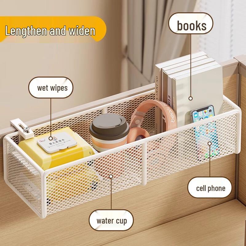 Zunwei Large Capacity Hanging Desktop Storage Shelf