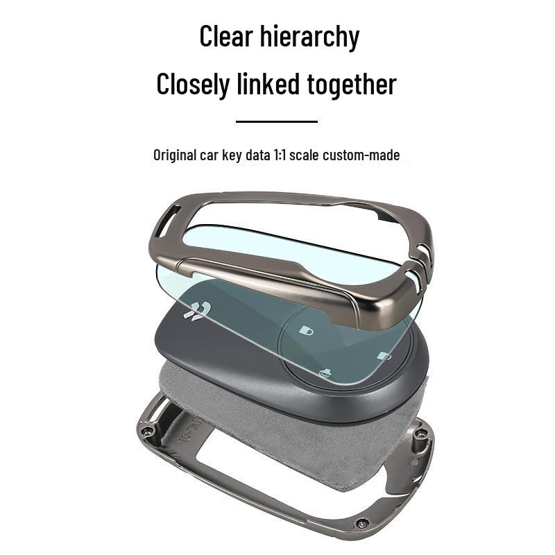 Custom Key Case for NIO ES6 2021, ES8, EC6, ET7 with Personalized Buckle