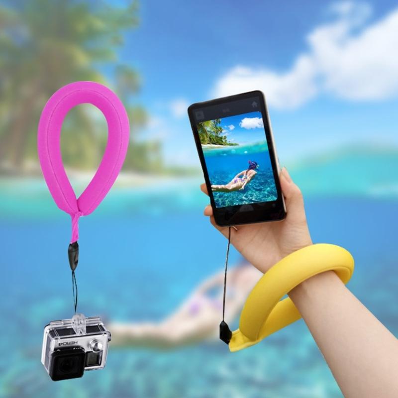Ajustable Waterproof Camera Float Floating Strap Underwater Device Floating Camera Phone Float Underwater Wrist Straps