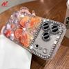 Luxury Glitter Butterfly Case for iPhone 17 Pro Max Diamond Camera Protector Soft TPU Cover for iPhone 16 14 13 Pro Max 17Pro