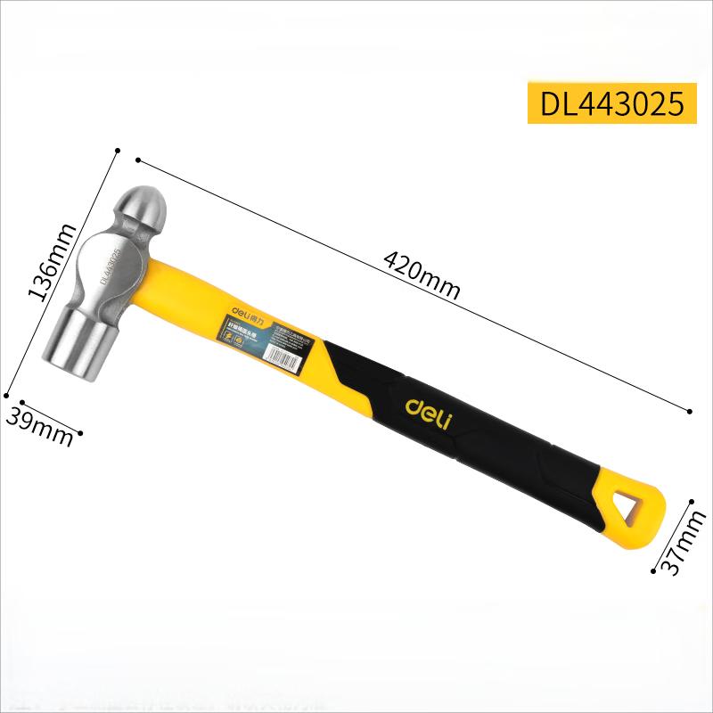 Deli DL443025 Fiber Handle Claw Hammer
