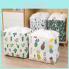 Compact Nonwoven Laundry Basket With Drawstring For Bedroom Storage And Blankets