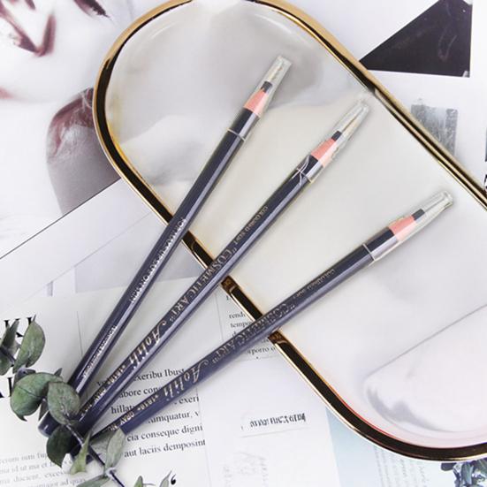 6Pcs Pull Cord Peel-off Eyebrow Pencil Waterproof Sweat-Proof Natural Long Lasting Smudge-proof Women Microblading Brow Pencil