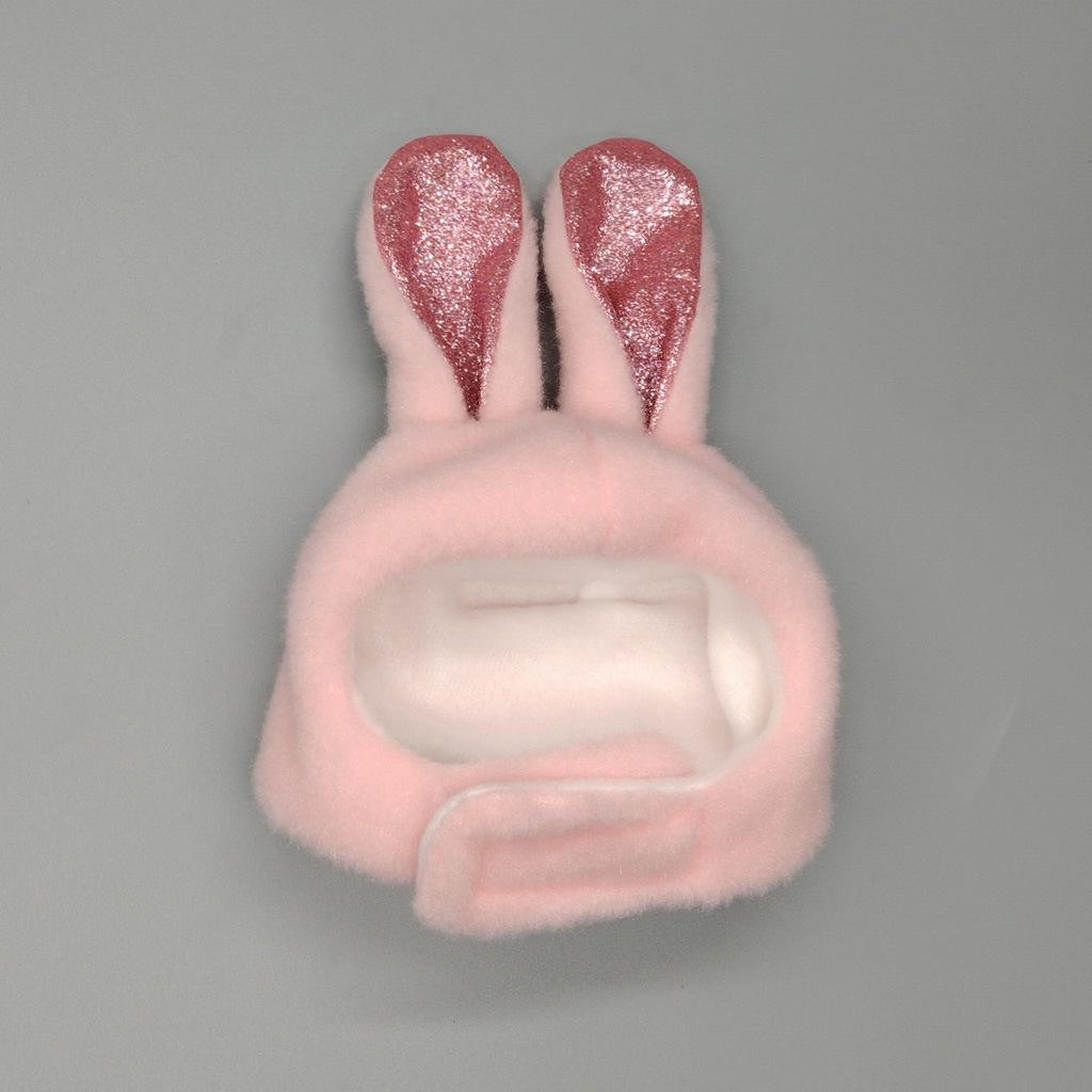 Easter Pet Costume: Shiny Rabbit Ears Hat for Cats and Dogs