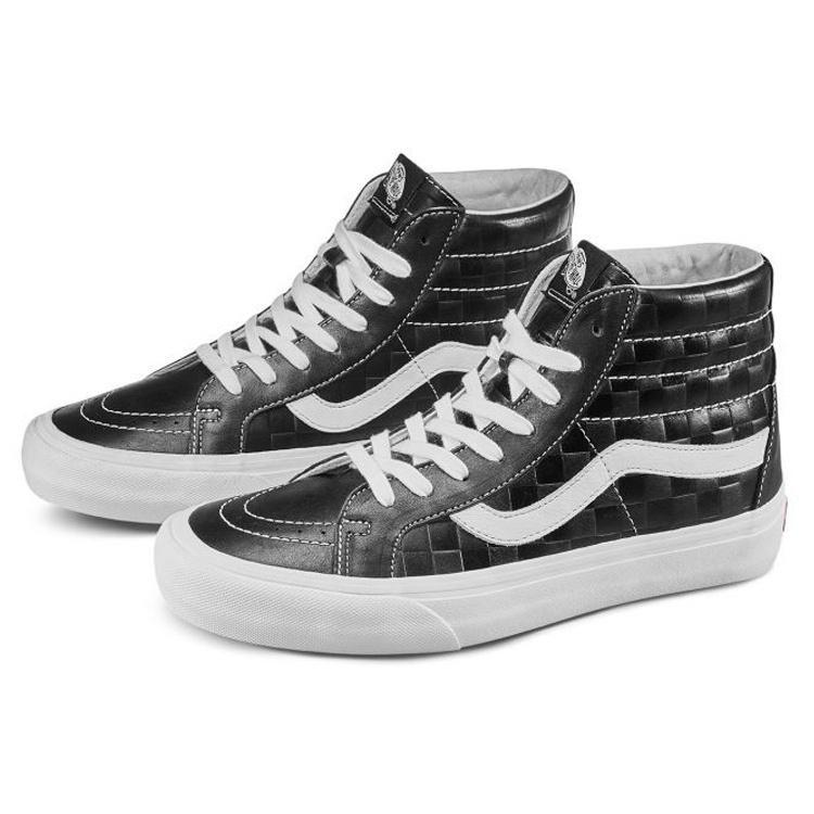 Vans SK8-HI Reissue 6 'Checkerboard Embossed - Black' Men's VN0A4BVGXKU