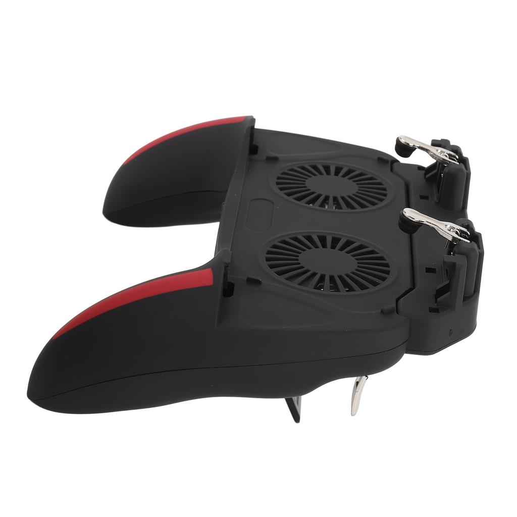 Phone Game Controller 2 Speeds Dual Fan L1 and R1 Triggers Gaming Console Grip for 4.7 to 6in Screen
