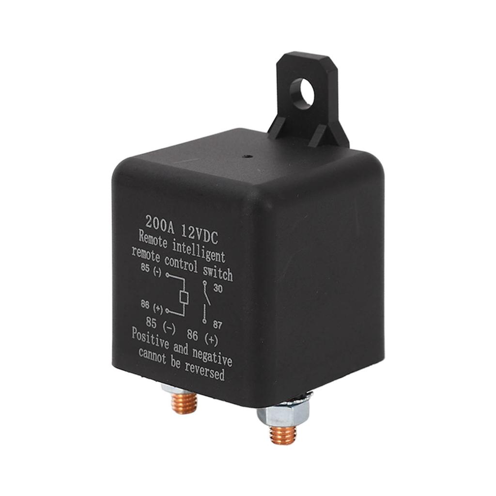 Távirányítós akkumulátor leválasztó kapcsoló 12V 200A Autó vezeték nélküli áramtalanító Kettős automatikus szigetelő