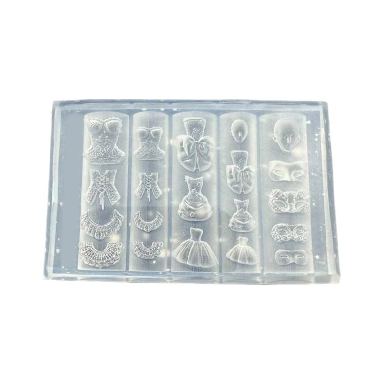 

Soft Shapeable Silicone Face Casting Tool Ideal for Theme Parties and Artistics Nail Pattern