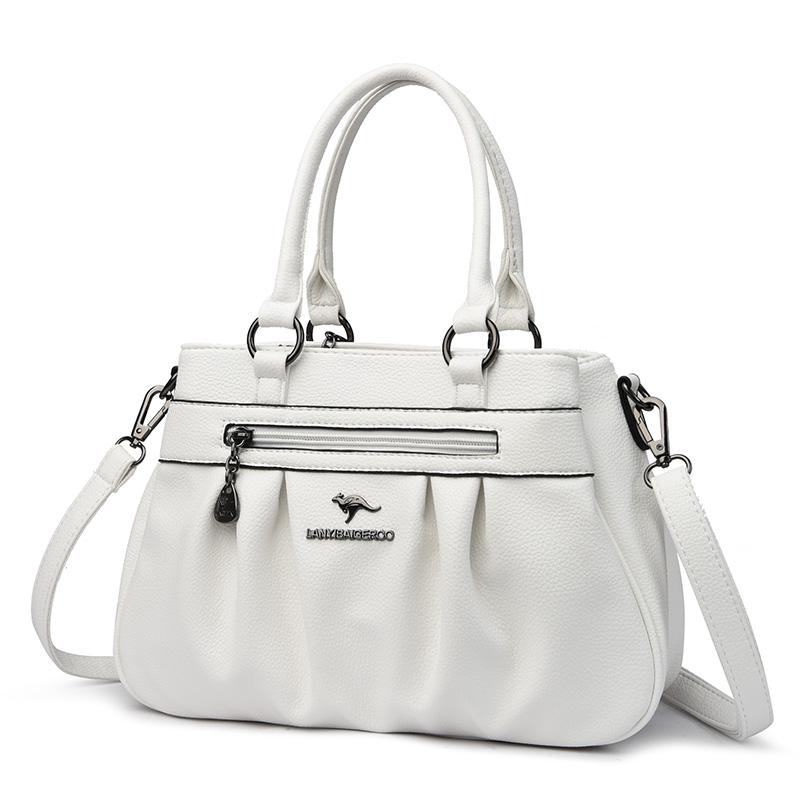 Female Handbag Luxury S Women Bags Designer High-capacity Soft Leather Shoulder Crossbody Bags for Women Tote Bag 3 Layers