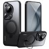 For Huawei Pura 70 Ultra Phone Case Kickstand Matte Back Cover Compatible with MagSafe