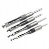 Set of 4 Pieces Square Alloy Chisels Gouge Bits for Woodworking