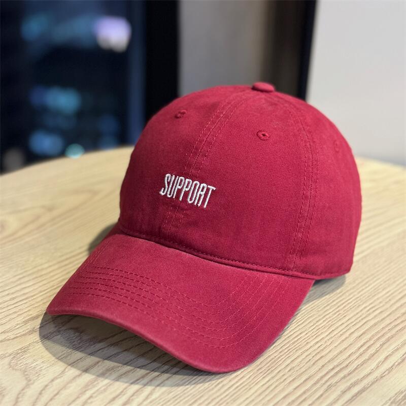 New Foreign Style Versatile Letter Embroidery Soft Top Baseball Cap Women's Tide Spring and Summer Niche Wind Shading Cap Men