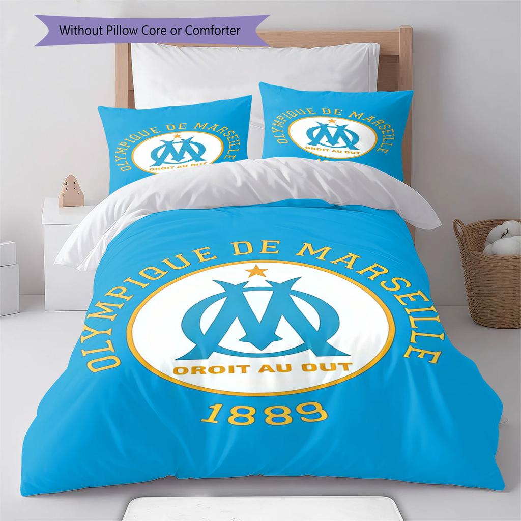 Poster OM Set Copripiumino Trapuntato Copripiumino Federa Decorazione per la Casa Regalo di Compleanno (1 * copripiumino + 2 * federa, senza nucleo)