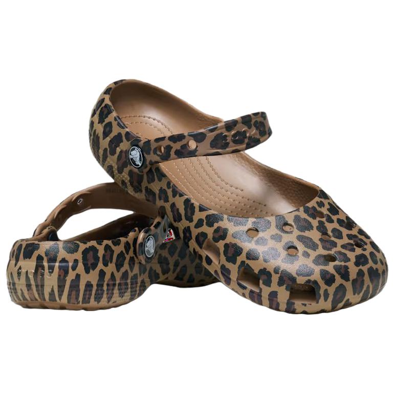 Crocs Classic Animal Ballet Sepia Leopard Women's 212478-2LD