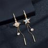 2 Women's Creative Minimalist And Exquisite Morning Glory Earrings, Fashionable Dressing Accessories-801099