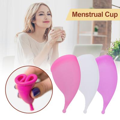 Reusable Menstrual Cup L/S Silicone Women's Hygiene Menstrual Cup Feminine Hygiene Menstrual Cup Health Care