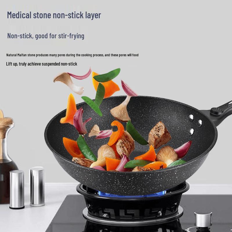 Maifan Stone Non-stick Stir-fry Pan