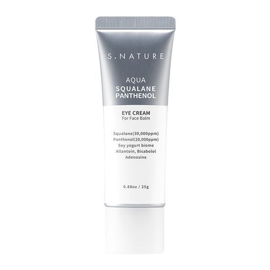 S.NATURE Aqua Squalane Panthenol Eye Cream for Face Balm 25g