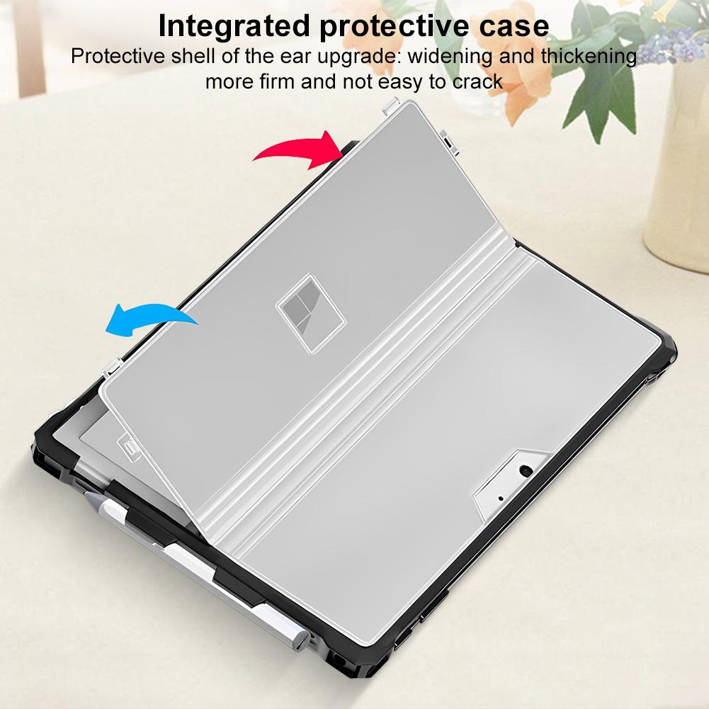 Protective Rugged Cover Case for Microsoft Surface Pro 6/Pro 5/Pro 4 Rugged Cover Case for Microsoft Surface Pro 7 Plus/Pro 7