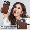 Magnetic Flip Wallet Case For iPhone 17 Pro Max iPhone 16 15 14 13 Pro Max 12 11 Air Luxury PU Leather Card Slots Phone Holder Cover